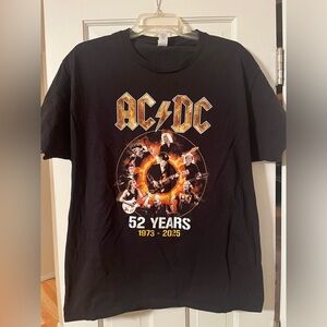 AC/DC size large concert tee